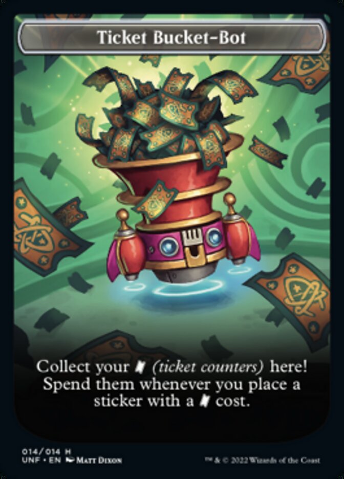 Ticket Bucket-Bot Token [Unfinity Tokens] | Exor Games Bridgewater