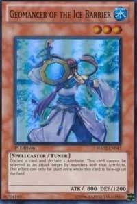 Geomancer of the Ice Barrier [HA02-EN047] Super Rare | Exor Games Bridgewater