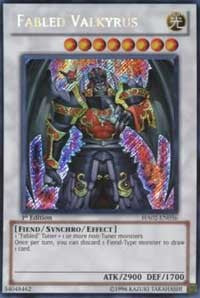 Fabled Valkyrus [HA02-EN056] Secret Rare | Exor Games Bridgewater