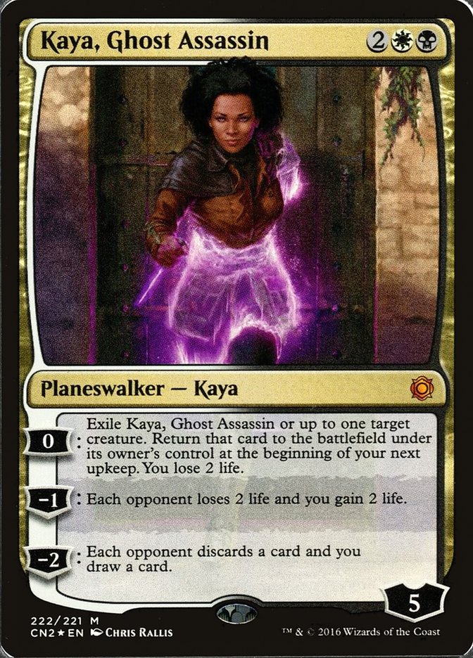 Kaya, Ghost Assassin (222/221) [Conspiracy: Take the Crown] | Exor Games Bridgewater