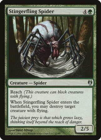 Stingerfling Spider [Duel Decks: Izzet vs. Golgari] | Exor Games Bridgewater