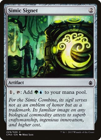 Simic Signet [Commander Anthology] | Exor Games Bridgewater