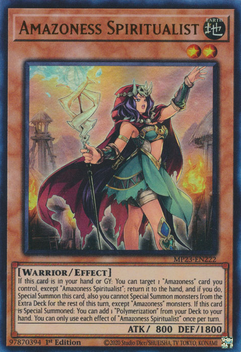 Amazoness Spiritualist [MP23-EN222] Ultra Rare | Exor Games Bridgewater