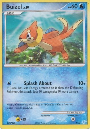 Buizel (1/12) [Diamond & Pearl: Trainer Kit - Manaphy] | Exor Games Bridgewater