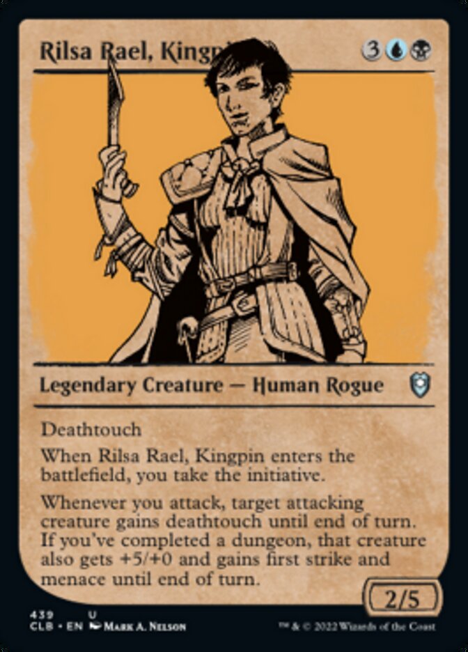 Rilsa Rael, Kingpin (Showcase) [Commander Legends: Battle for Baldur's Gate] | Exor Games Bridgewater