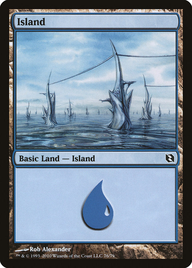 Island (76) [Duel Decks: Elspeth vs. Tezzeret] | Exor Games Bridgewater