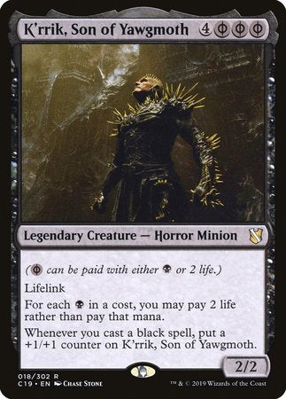 K'rrik, Son of Yawgmoth [Commander 2019] | Exor Games Bridgewater