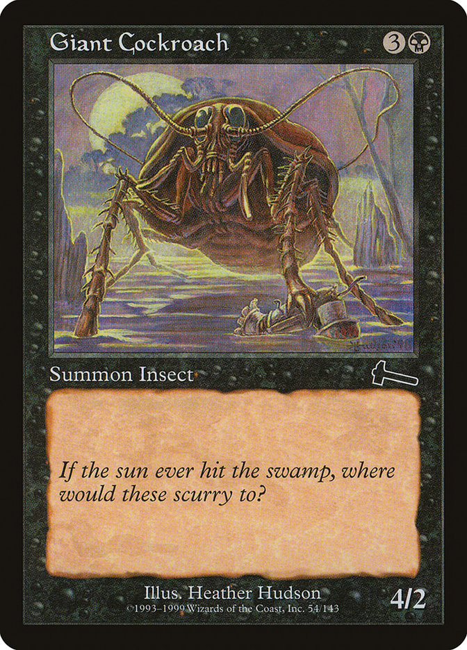 Giant Cockroach [Urza's Legacy] | Exor Games Bridgewater