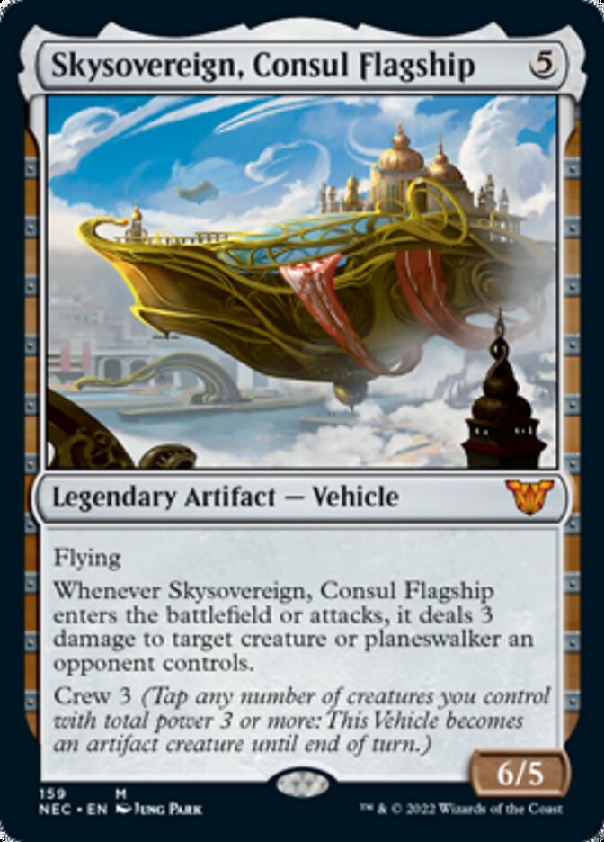 Skysovereign, Consul Flagship [Kamigawa: Neon Dynasty Commander] | Exor Games Bridgewater