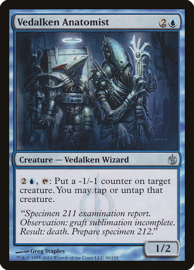 Vedalken Anatomist [Mirrodin Besieged] | Exor Games Bridgewater