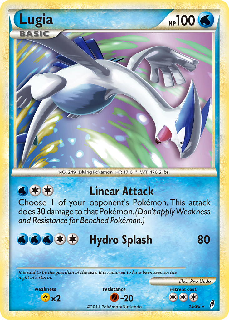 Lugia (15/95) [HeartGold & SoulSilver: Call of Legends] | Exor Games Bridgewater