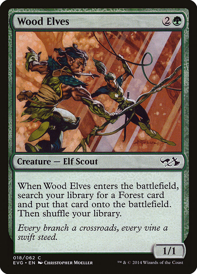 Wood Elves (Elves vs. Goblins) [Duel Decks Anthology] | Exor Games Bridgewater