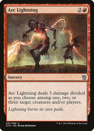 Arc Lightning [Khans of Tarkir] | Exor Games Bridgewater