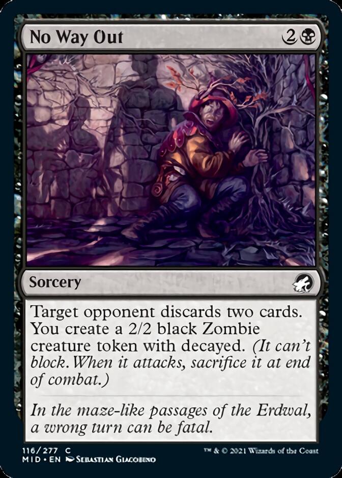 No Way Out [Innistrad: Midnight Hunt] | Exor Games Bridgewater