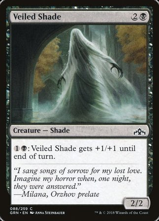 Veiled Shade [Guilds of Ravnica] | Exor Games Bridgewater