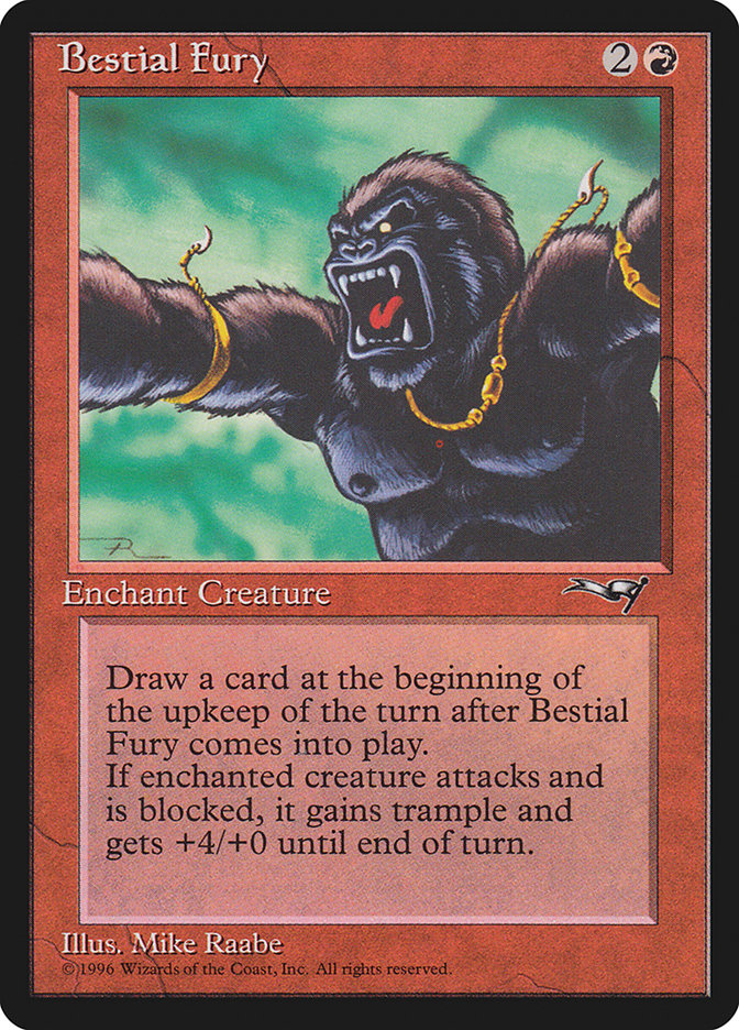 Bestial Fury (Looking Left) [Alliances] | Exor Games Bridgewater