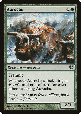 Aurochs [Coldsnap Theme Decks] | Exor Games Bridgewater