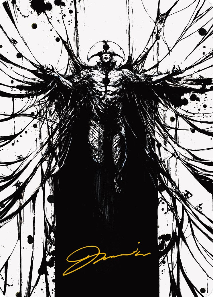 Sinew Dancer Art Card (Gold-Stamped Signature) [Phyrexia: All Will Be One Art Series] | Exor Games Bridgewater