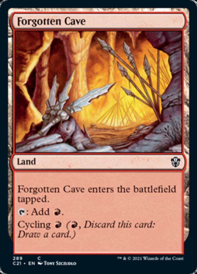 Forgotten Cave [Commander 2021] | Exor Games Bridgewater