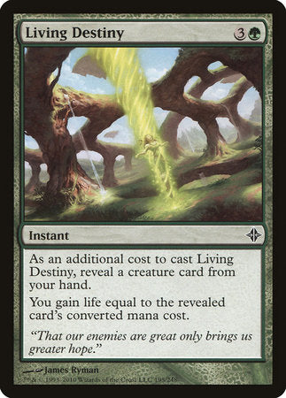 Living Destiny [Rise of the Eldrazi] | Exor Games Bridgewater