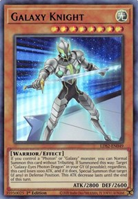 Galaxy Knight (Blue) [LDS2-EN049] Ultra Rare | Exor Games Bridgewater