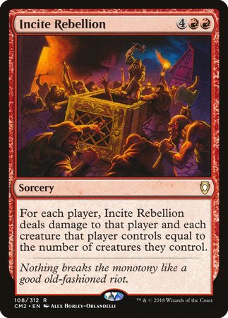 Incite Rebellion [Commander Anthology Volume II] | Exor Games Bridgewater