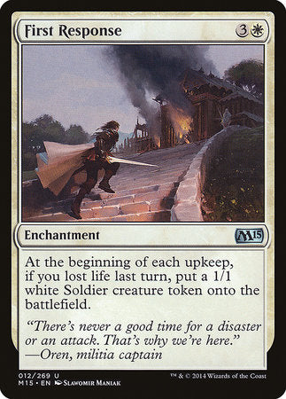 First Response [Magic 2015] | Exor Games Bridgewater