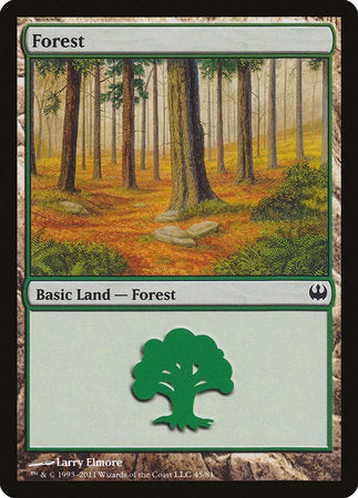 Forest (45) [Duel Decks: Knights vs. Dragons] | Exor Games Bridgewater