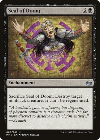 Seal of Doom [Modern Masters 2017] | Exor Games Bridgewater