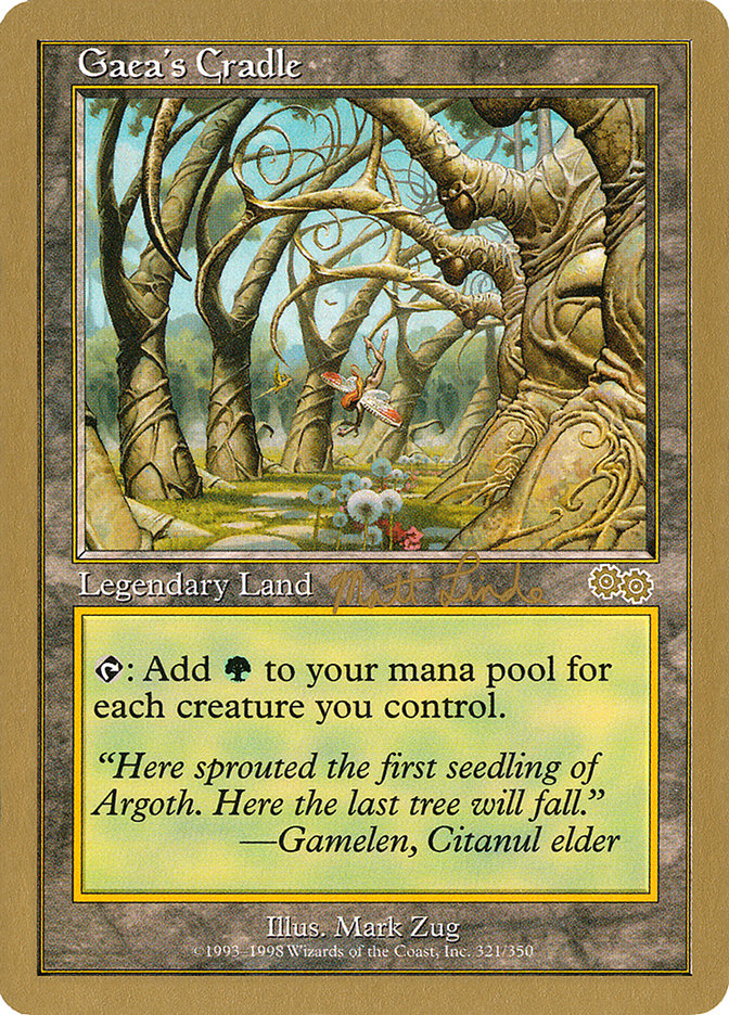 Gaea's Cradle (Matt Linde) [World Championship Decks 1999] | Exor Games Bridgewater