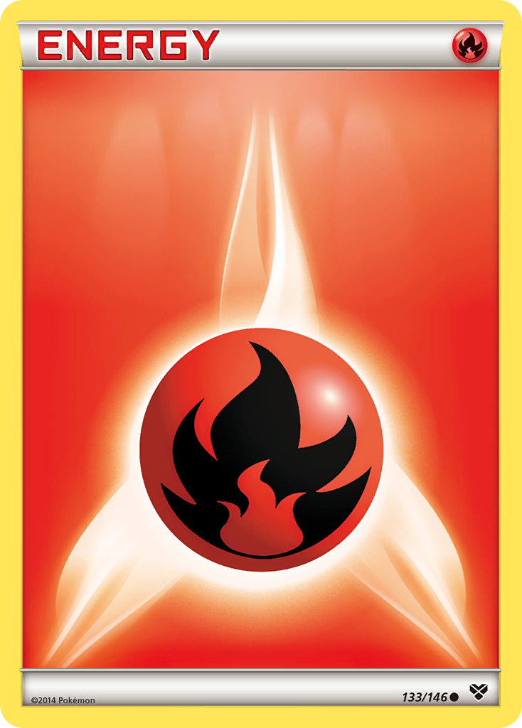 Fire Energy (133/146) [XY: Base Set] | Exor Games Bridgewater