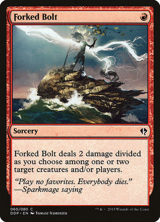 Forked Bolt [Duel Decks: Zendikar vs. Eldrazi] | Exor Games Bridgewater