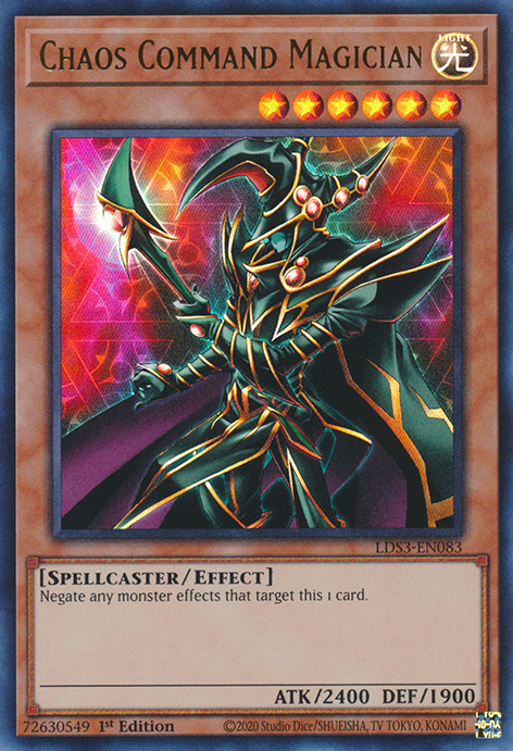 Chaos Command Magician [LDS3-EN083] Ultra Rare | Exor Games Bridgewater