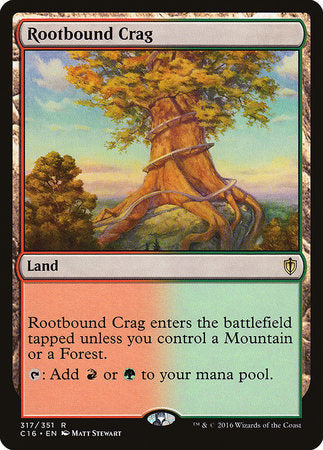 Rootbound Crag [Commander 2016] | Exor Games Bridgewater