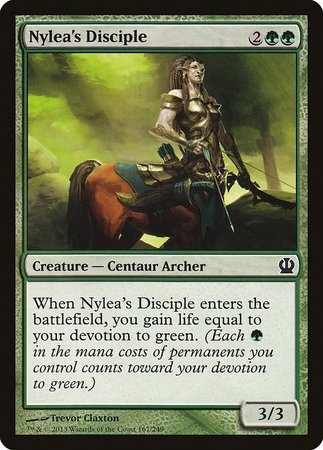 Nylea's Disciple [Theros] | Exor Games Bridgewater