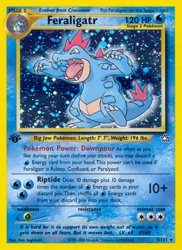 Feraligatr (5/111) [Neo Genesis 1st Edition] | Exor Games Bridgewater