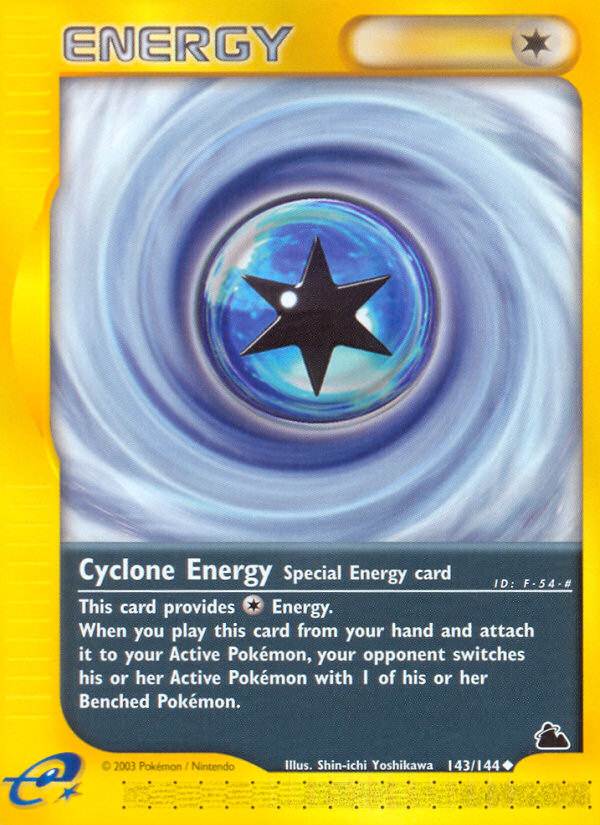 Cyclone Energy (143/144) [Skyridge] | Exor Games Bridgewater