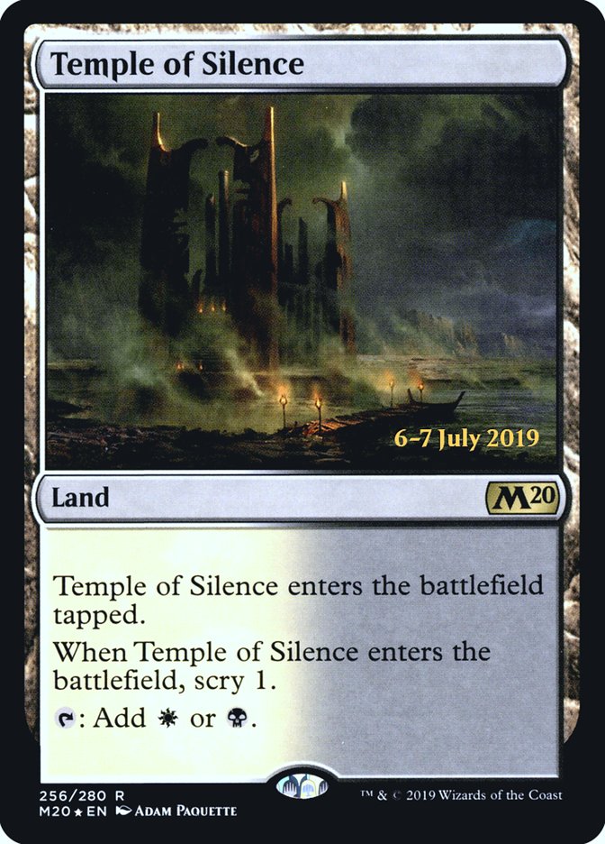 Temple of Silence  [Core Set 2020 Prerelease Promos] | Exor Games Bridgewater