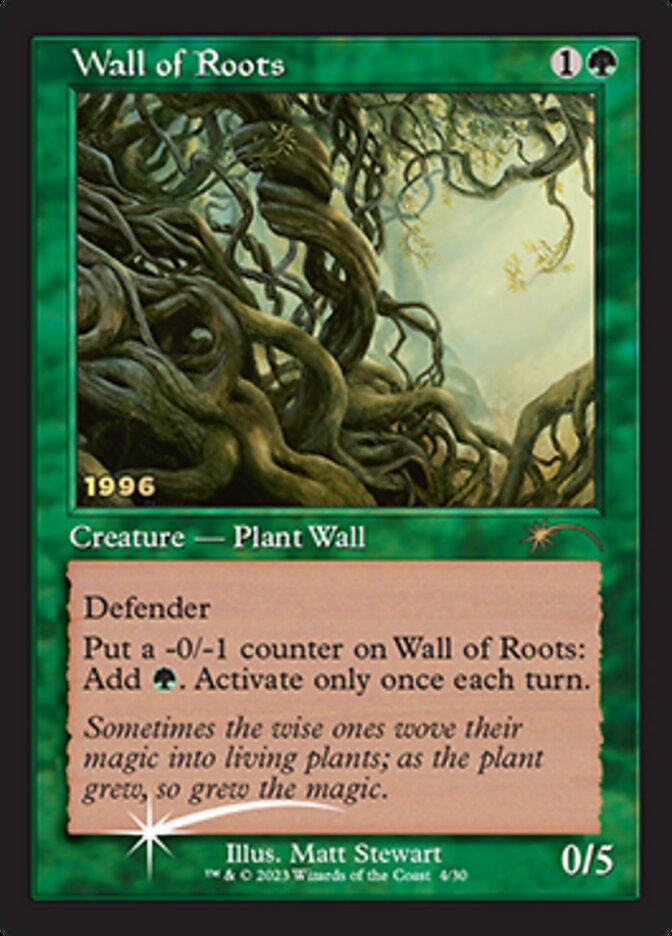 Wall of Roots [30th Anniversary Promos] | Exor Games Bridgewater