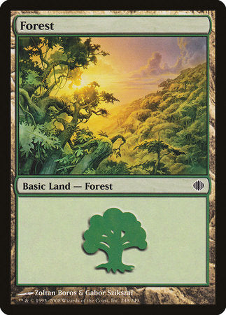 Forest (248) [Shards of Alara] | Exor Games Bridgewater