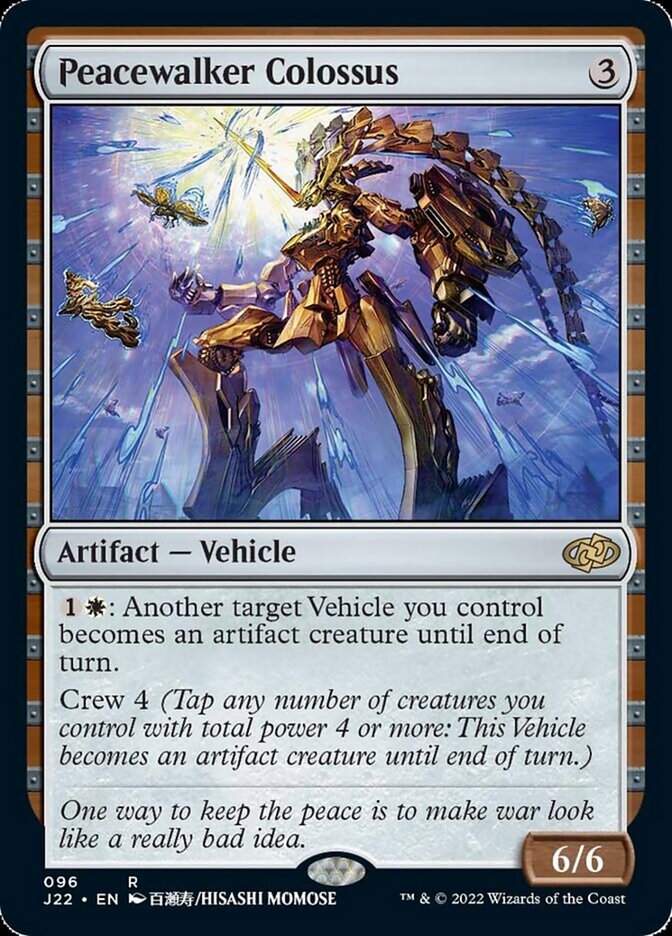 Peacewalker Colossus [Jumpstart 2022] | Exor Games Bridgewater