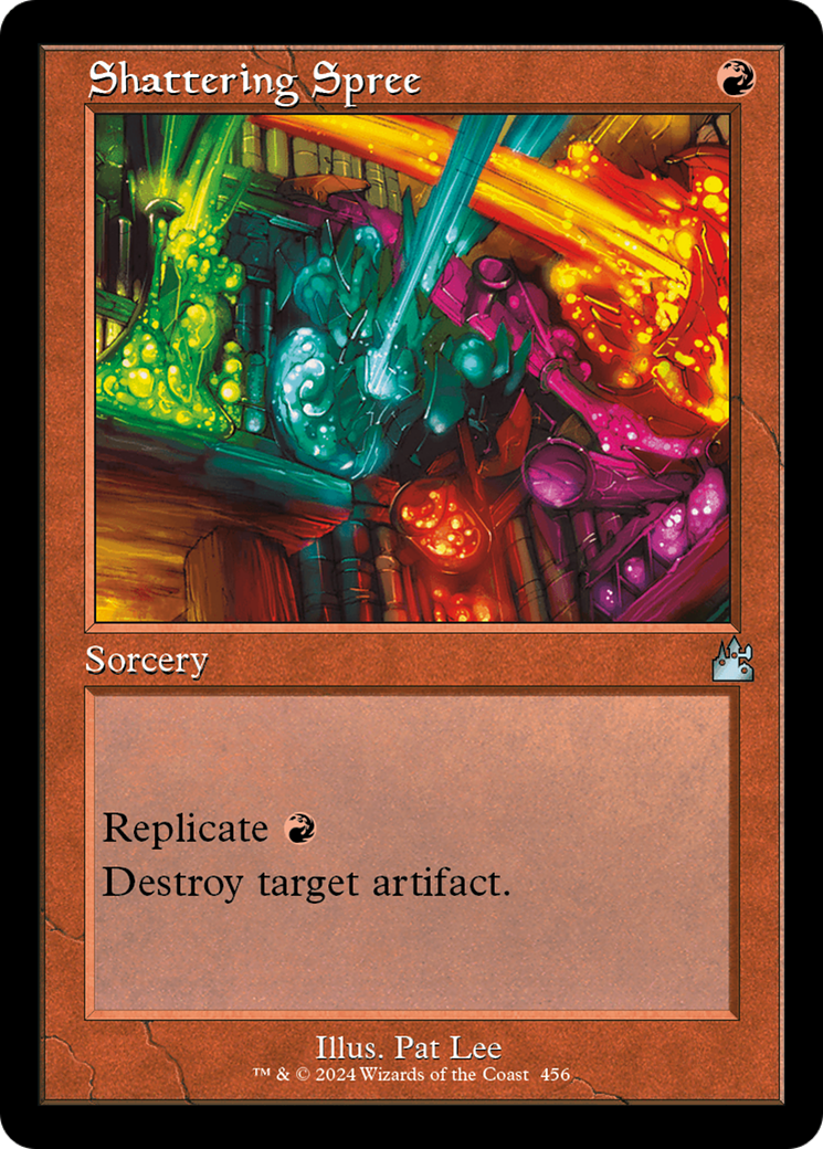 Shattering Spree (Retro Frame) [Ravnica Remastered] | Exor Games Bridgewater