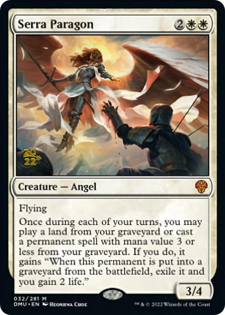 Serra Paragon [Dominaria United Prerelease Promos] | Exor Games Bridgewater