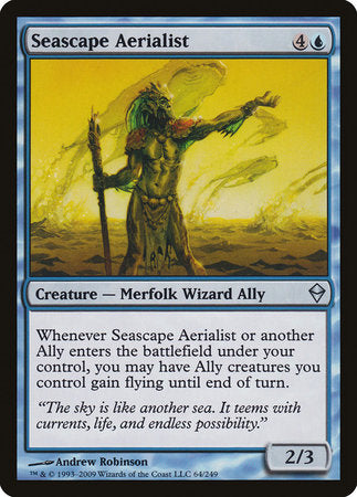 Seascape Aerialist [Zendikar] | Exor Games Bridgewater