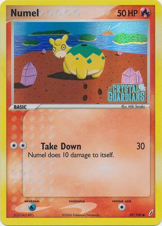 Numel (59/100) (Stamped) [EX: Crystal Guardians] | Exor Games Bridgewater