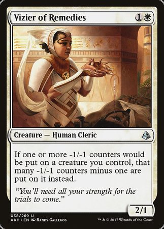 Vizier of Remedies [Amonkhet] | Exor Games Bridgewater