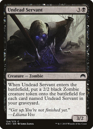 Undead Servant [Magic Origins] | Exor Games Bridgewater