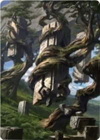 Forest 2 Art Card [Zendikar Rising Art Series] | Exor Games Bridgewater