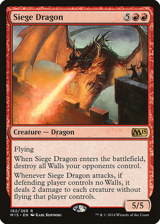 Siege Dragon [Magic 2015] | Exor Games Bridgewater