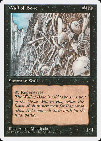 Wall of Bone [Fourth Edition] | Exor Games Bridgewater